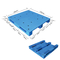 พาเลทพลาสติกแบบซ้อนได้สีน้ำเงินขนาด 1300 * 1200 มม. หน้าเดียว ISO9001