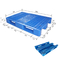 พาเลทพลาสติก HDPE แบบย้อนกลับสีน้ำเงินเข้ม 1200 X 800 Grid Surface