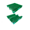 Green Perforated พาเลท HDPE คลังสินค้า พาเลทพลาสติก 1500x1500mm
