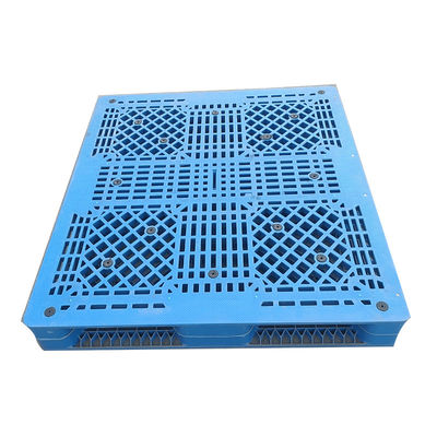ทางเข้า HDPE สี่ทางขนาดใหญ่ สองด้าน พาเลทพลาสติกยูโร วางซ้อนกันได้