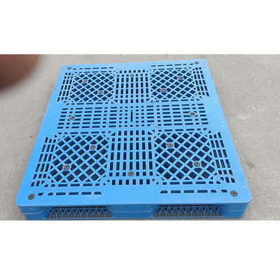 ทางเข้า HDPE สี่ทางขนาดใหญ่ สองด้าน พาเลทพลาสติกยูโร วางซ้อนกันได้