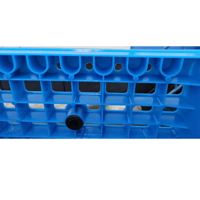 พาเลทพลาสติก HDPE ขนาดใหญ่สำหรับงานหนักสองด้านแบบยูโรวางซ้อนกันได้