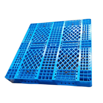 พาเลทพลาสติก HDPE ขนาดใหญ่สำหรับงานหนักสองด้านแบบยูโรวางซ้อนกันได้