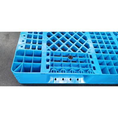 พาเลทพลาสติก HDPE ขนาดใหญ่สำหรับงานหนักสองด้านแบบยูโรวางซ้อนกันได้